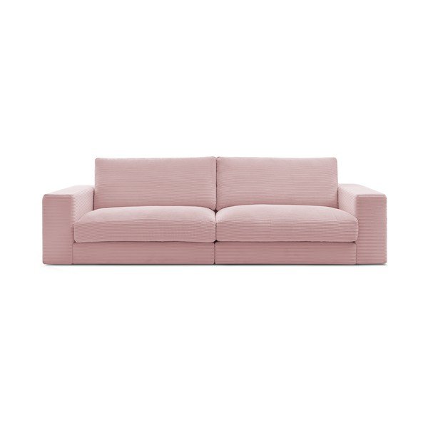 Roosa velvetist diivan 274 cm Leonard - Bobochic Paris