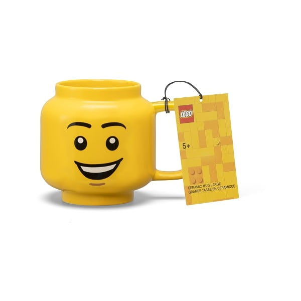 Kollane keraamiline beebimokk 530 ml Head - LEGO®-image-4