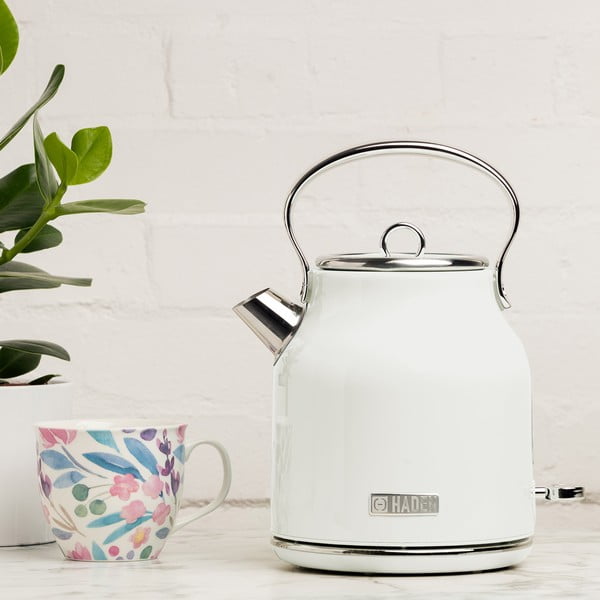 Valge veekeetja 1,7 l Heritage - Haden-image-2
