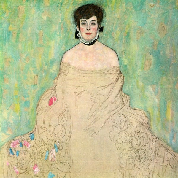 Maali reproduktsioon , 40 x 40 cm Gustav Klimt - Amalie Zuckerkandl - Fedkolor