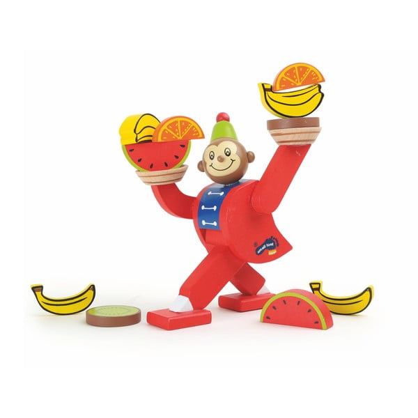 Dřevěná hračka Legler Circus Monkey