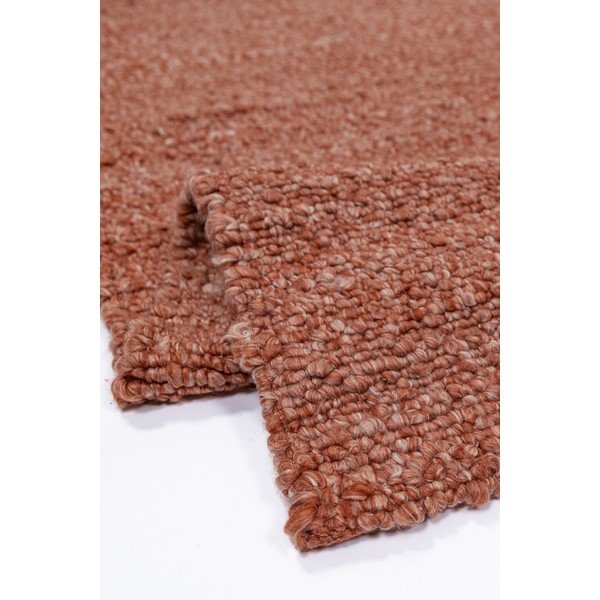 Käsitsi kootud terrakotavärvi vaip 120x170 cm Finley - Flair Rugs-image-4