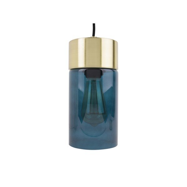 Stropní závěsné modré svítidlo Leitmotiv Lax
