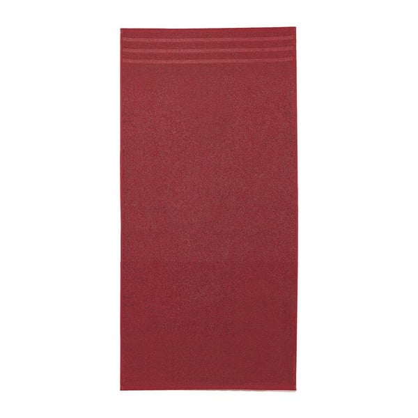 Osuška - červená, 70x140 cm
