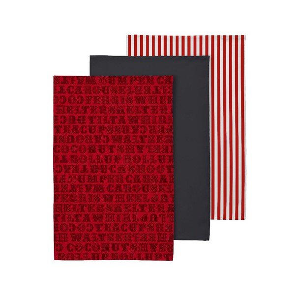 Puuvillased käterätikud 3 tk komplektis 40x60 cm Carnival – Premier Housewares-image-2
