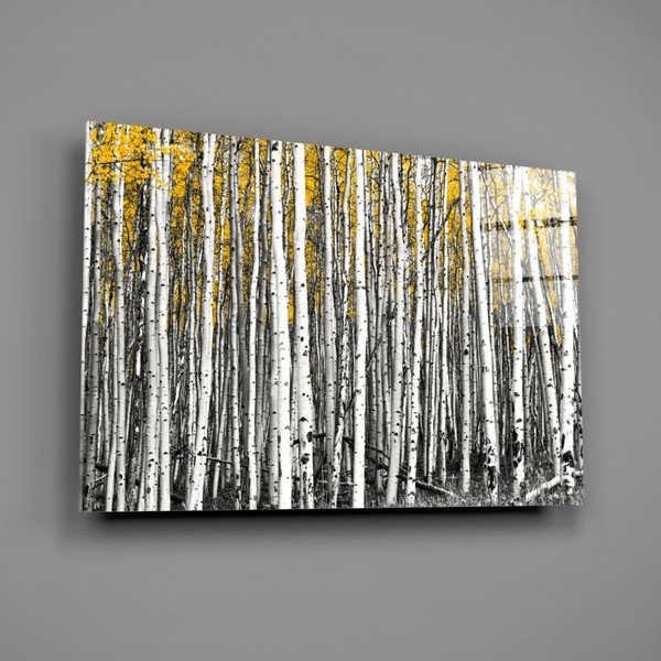 Klaasimaal, 110 x 70 cm Yellow Forest - Insigne-image-3
