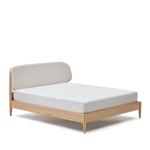 Tuhapuidust kaheinimesevoodi koos voodipõhjaga 180x200 cm Octavia - Kave Home-image-3