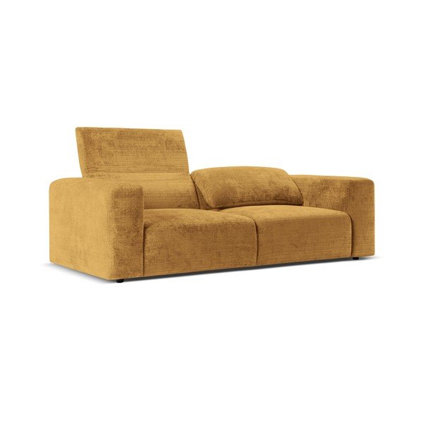 Kollane diivan 234 cm Cruz - Micadoni Home-image-3