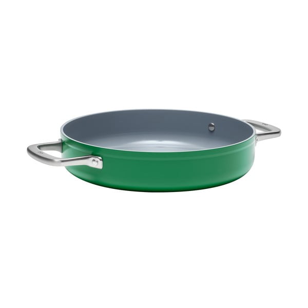 Alumiiniumist pann koos kaane ja mittenakkuva pinnaga ø 28 cm tegame Meda 3.0 - FABINI-image-3