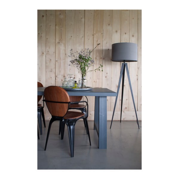 Musta ja halli värvi põrandavalgusti Statiiv, ø 50 cm - Zuiver-image-2