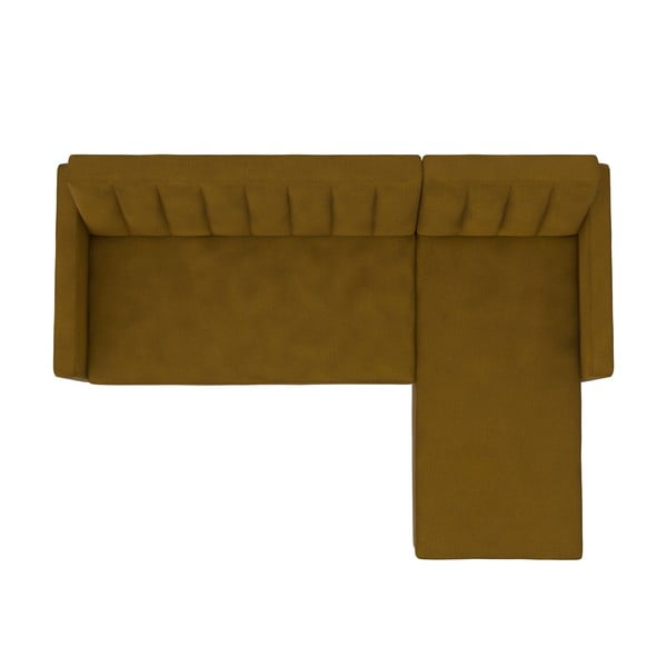 Kollane nurgadiivanvoodi Celine - Støraa-image-3