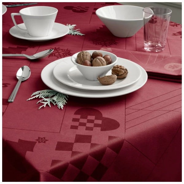 Damaskist jõulumotiiviga laudlina 150x220 cm Natale – Rosendahl-image-2