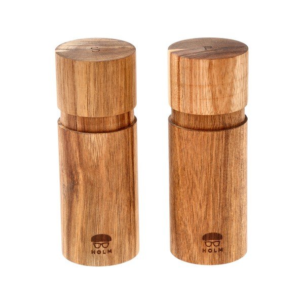 Puidust pipra- ja soolaveskite komplekt - Holm