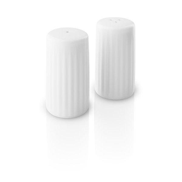 Valge portselanist soola- ja pipratera komplekt Legio Nova - Eva Solo-image-1