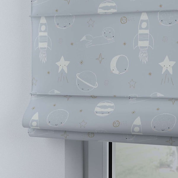 Sinihall laste ruloo 170x100 cm Magic - Yellow Tipi-image-1