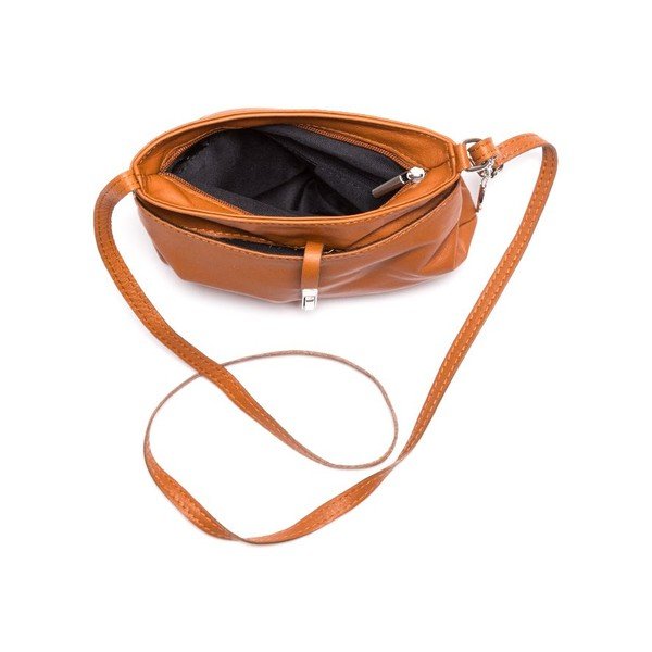 Kožená kabelka Roberta M 241s Cognac-image-3