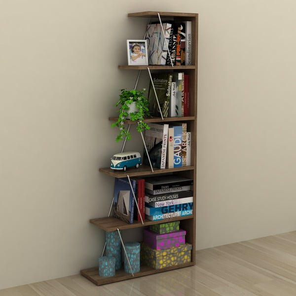 Rafevi Tars Mini pähklipuust raamaturiiul - Unknown-image-1