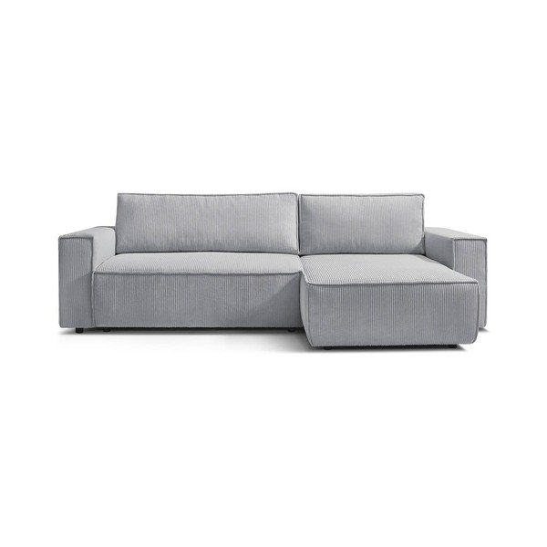 Helehall velvetist nurgadiivanvoodi, muutuv Nihad - Bobochic Paris-image-2