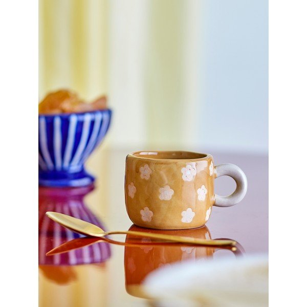 Pruun keraamiline laste kruus 110 ml Nini - Bloomingville-image-1