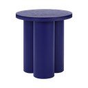 Sinine taburet tuhavärvi dekooriga Oly - noo.ma