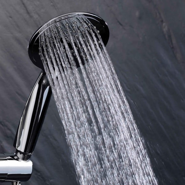 Matt hõbedane dušikomplekt 70 cm Hydro - douceur d'intérieur-image-3