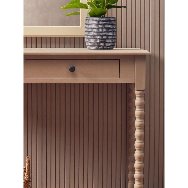 Männipuidust töölaud 48x107 cm Heritage - Premier Housewares-image-2