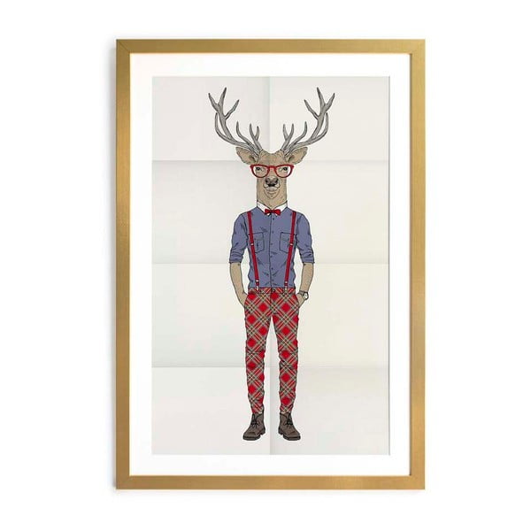 Obraz Little Nice Things Deer, 40 x 60 cm