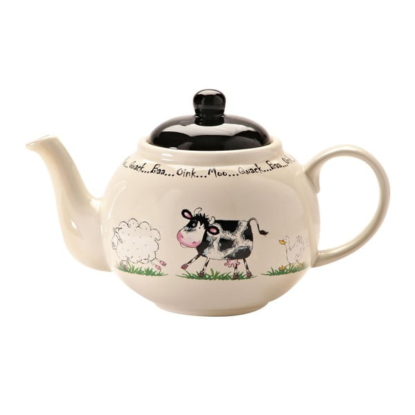 Porcelánová čajová konvice pro 6 lidí Price & Kensington Home Farm, 1,1 l