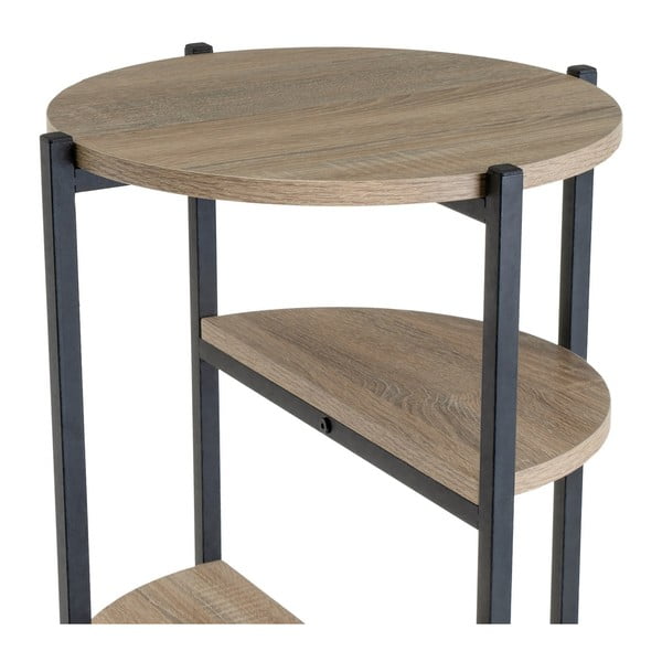 Must-tammespooniga riiul 40x110 cm - Casa Selección-image-2