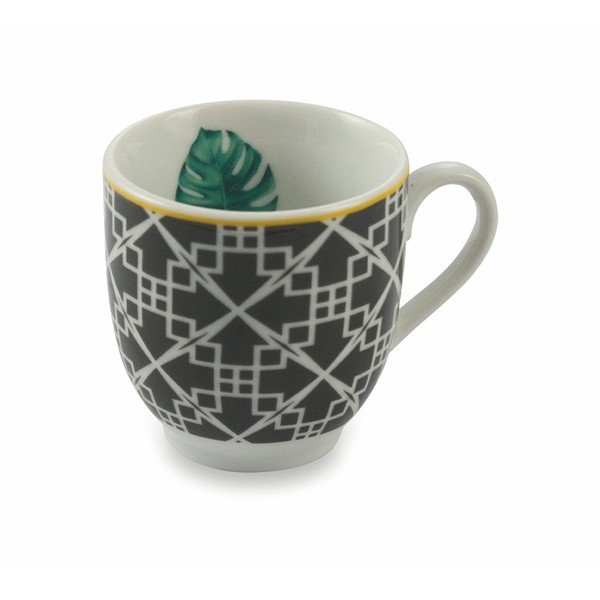 Sada 6 porcelánových šálků s podšálkem VDE Tivoli 1996 Mykonos Urban Jungle, 90 ml-image-4