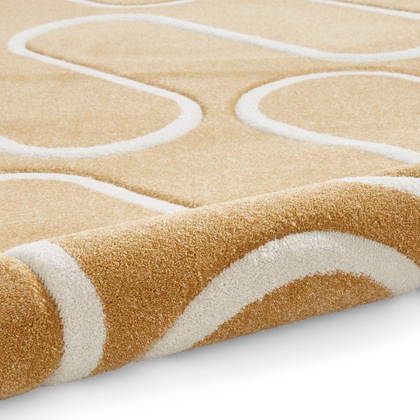 Ookerkollane vaip 120x170 cm Linear Curve - Catherine Lansfield-image-3