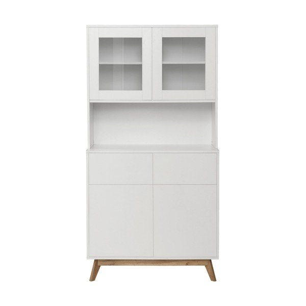 Valge kapp 84x165x39 cm Skandi – Støraa