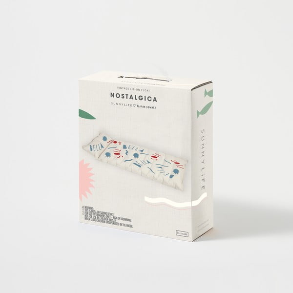 Täispuhutav madrats , 193 x 70 cm Nostalgica - Sunnylife-image-4