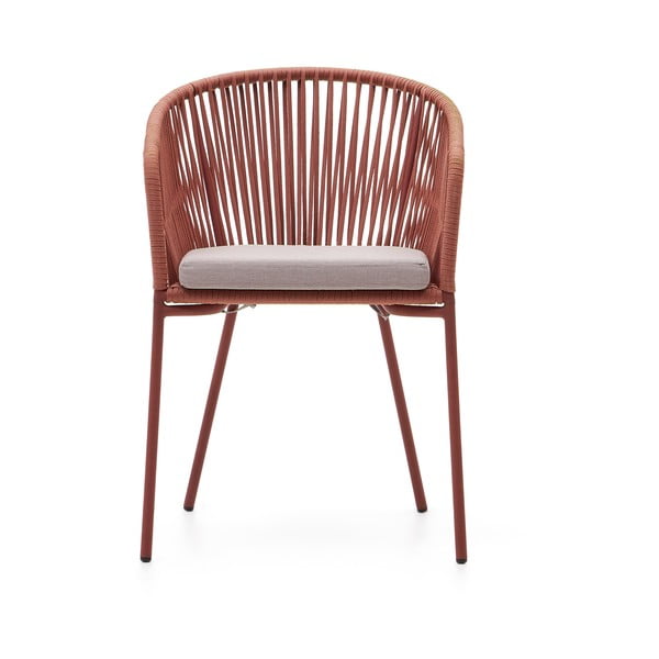 Aiatool kootud terrakotta Yanet - Kave Home-image-2