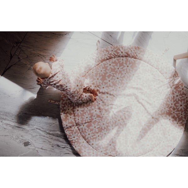 Roosa laste mängumatt Blash Daisies - Malomi Kids-image-3