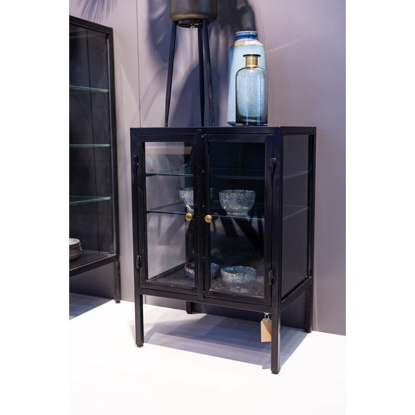 Černá komoda Canett Nino, výška 86 cm-image-1