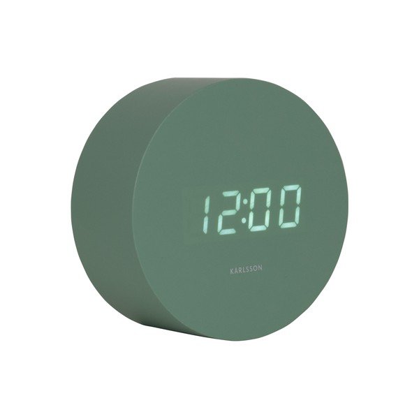 Digitaalne äratuskell ø 9 cm Spry Round - Karlsson-image-4