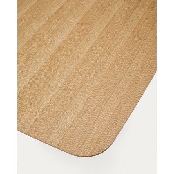 Tammedekooriga söögilaud 100x240 cm Litto - Kave Home-image-3