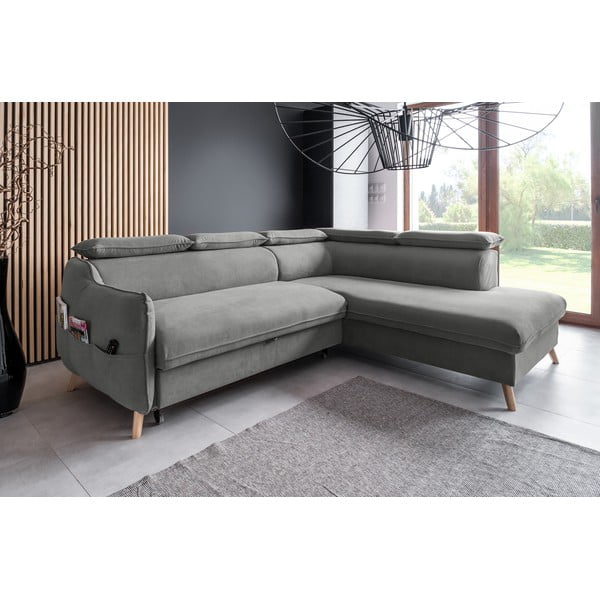 Helehall sametist nurgadiivan (parem nurk) Sweet Harmony - Miuform-image-3