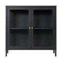 Must metallist vitriinkapp 80x80 cm Dalby - House Nordic