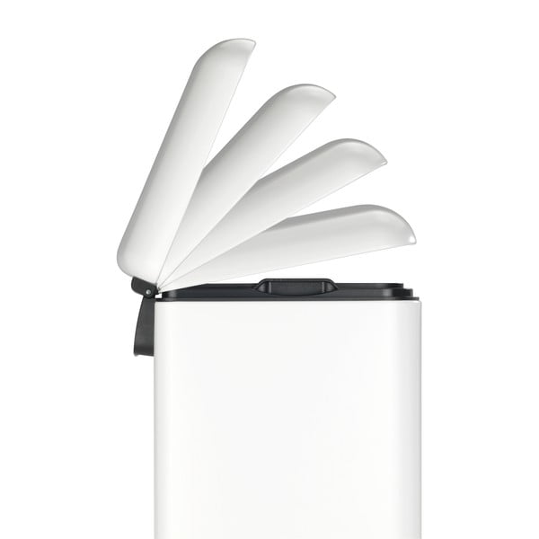 Valge pedaaliga prügikast , 30 l - Wenko-image-3