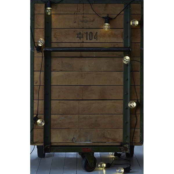 Must LED valguskett, 10 laternat, pikkus 7,5 m Dakke - Markslöjd-image-2