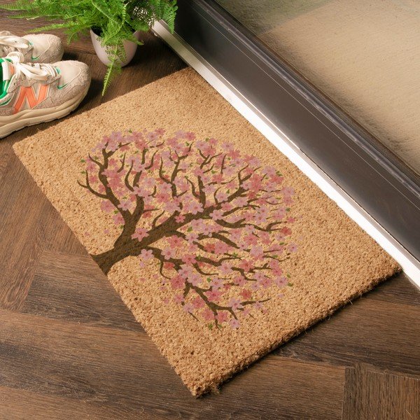 Kookoskiududest matt 60x90 cm Blossom Tree of Life - Artsy Doormats-image-1