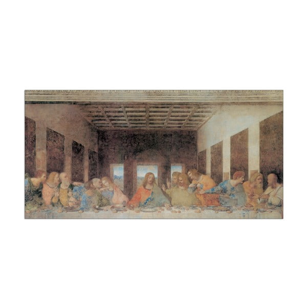 Obraz Da Vinci - The Last Supper, 100x50 cm