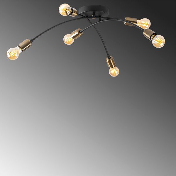 Must laevalgusti 67x67 cm - Opviq lights-image-3