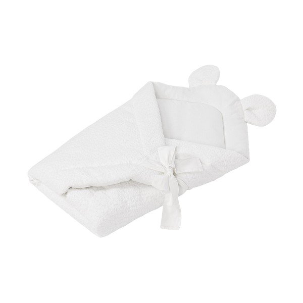 Valge beebimähis 35x65 cm - Meowbaby-image-1