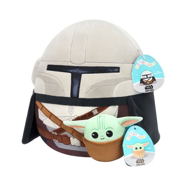 Kaisukaru Mandalorian & Grogu - SQUISHMALLOWS-image-1