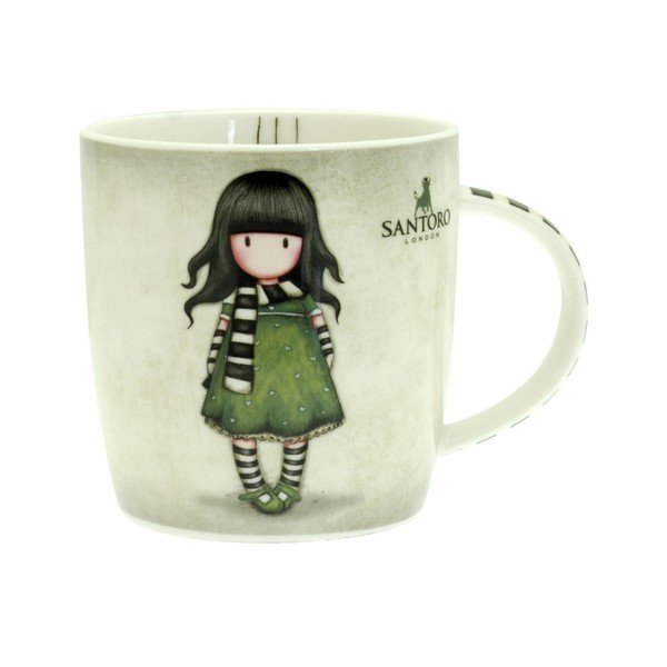 Hrnek z kostního porcelánu Santoro London Gorjuss The Scarf-image-3