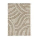 Beež käsitsi kootud vaip taaskasutatud kiududest 160x230 cm Velvet - Flair Rugs