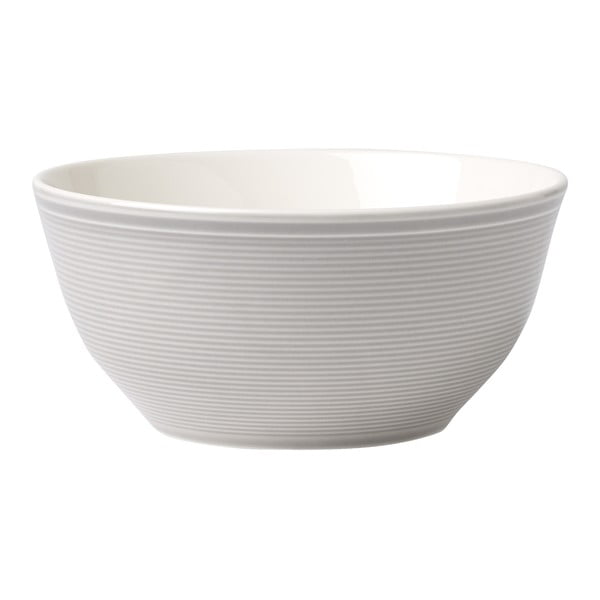 Valge ja hall portselanist kauss Villeroy & Boch Like Color Loop, 0,75 l - like | Villeroy & Boch